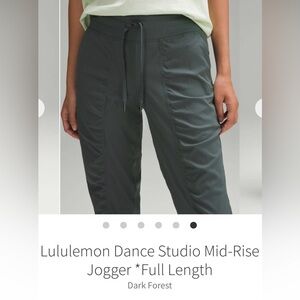 Lululemon dance studio mid-rise full length jogger